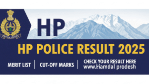 HP Police Constable Result 2025