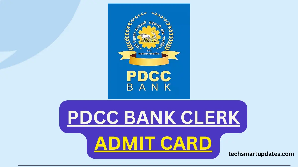 PDCC Hall Ticket Download 2025