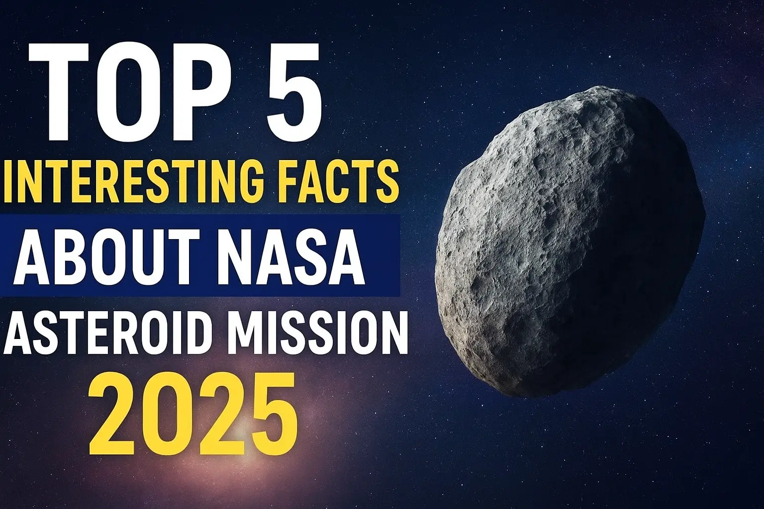 NASA Asteroid Mission 2025