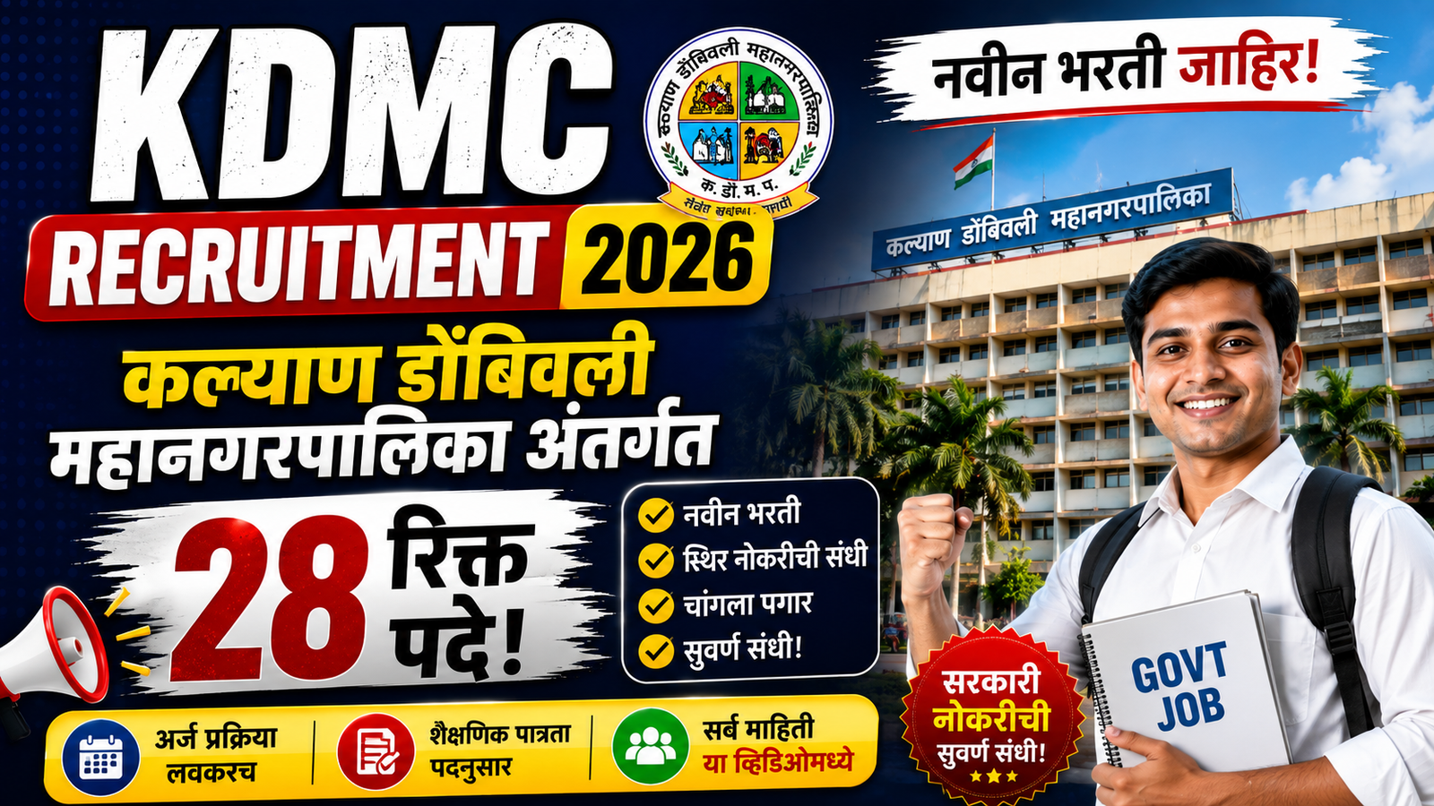 KDMC Recruitment 2026 KDMC Recruitment 2026